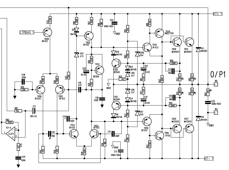 GIGRAC 600 AMP SCHEMATIC